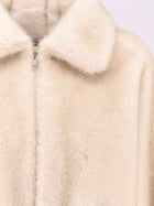 Valentini 1972 Women's Eco Mink Jacket White