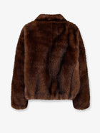 Valentini 1972 Women's Eco Sable Fur Jacket Brown