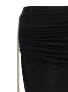 Rick Owens Edfu Skirt Black, view 3
