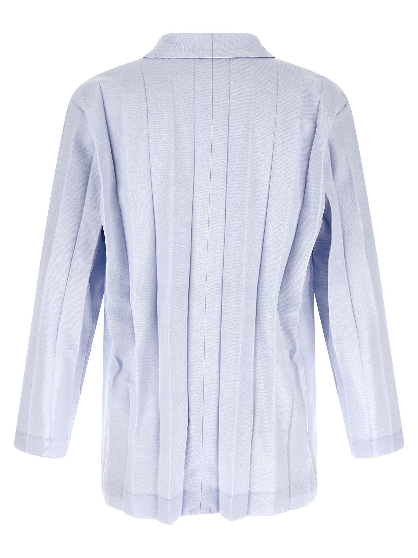 Homme Plissé Issey Miyake Edge Ensemble Blazer Blue