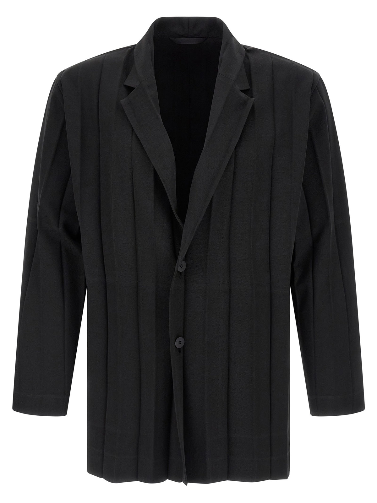 Homme Plissé Issey Miyake Edge Ensemble Blazer Black