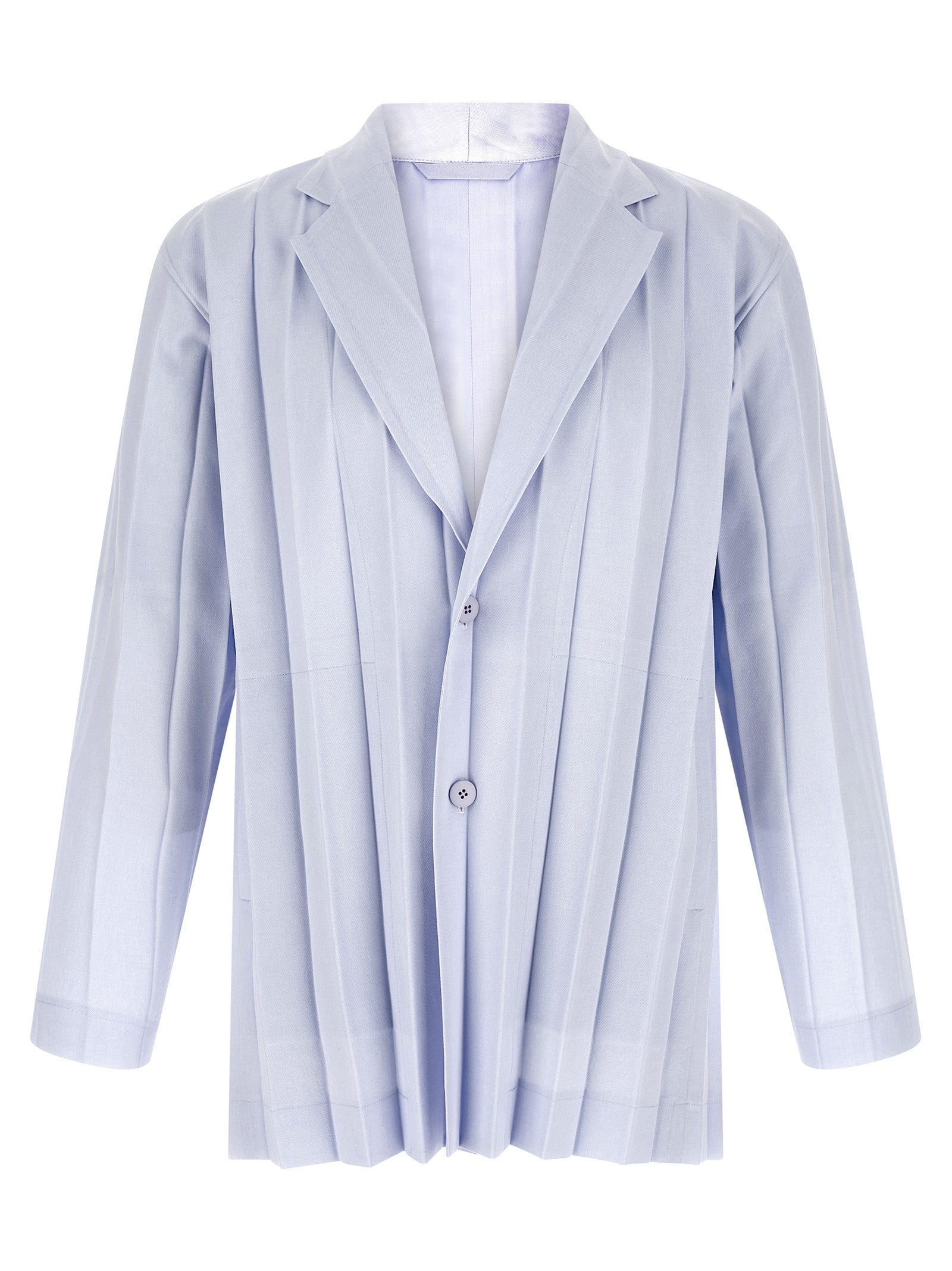 Homme Plissé Issey Miyake Edge Ensemble Blazer Blue
