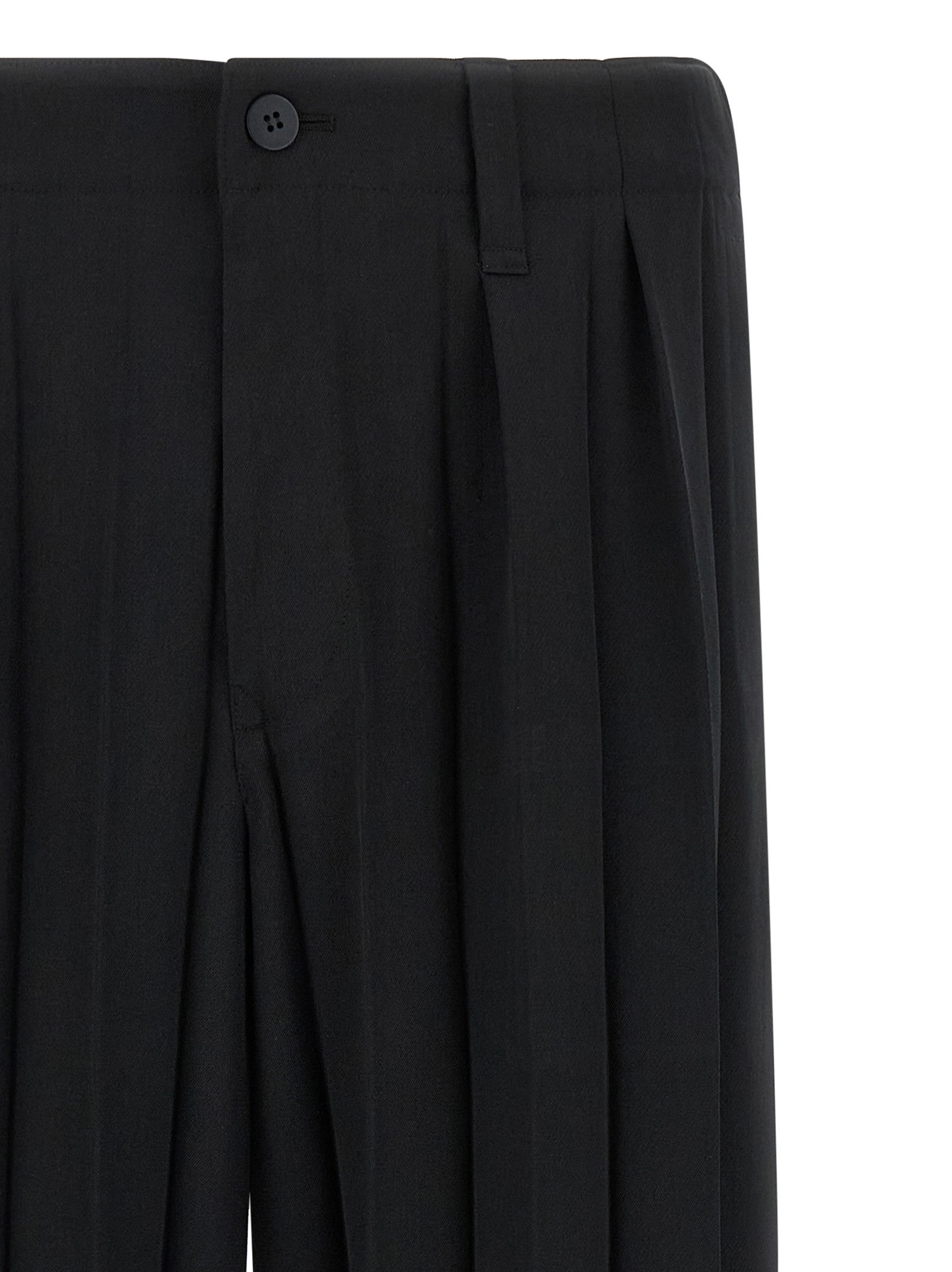 Homme Plissé Issey Miyake Edge Ensemble Pants Black
