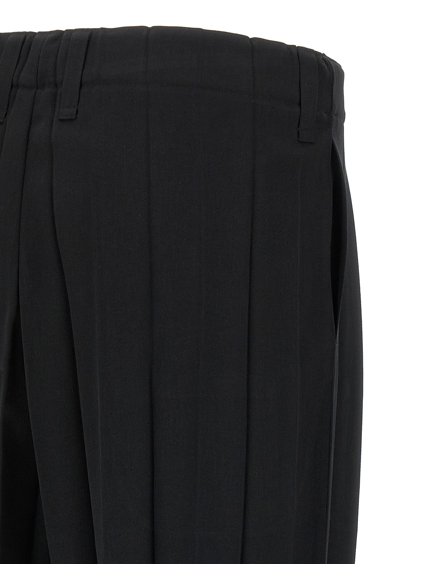 Homme Plissé Issey Miyake Edge Ensemble Pants Black