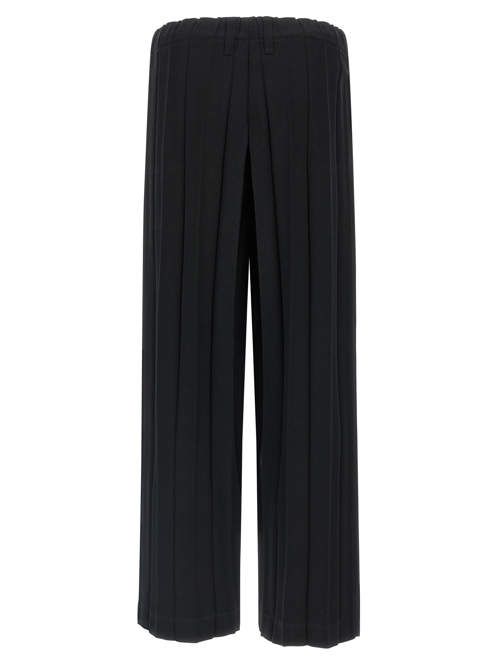 Homme Plissé Issey Miyake Edge Ensemble Pants Black