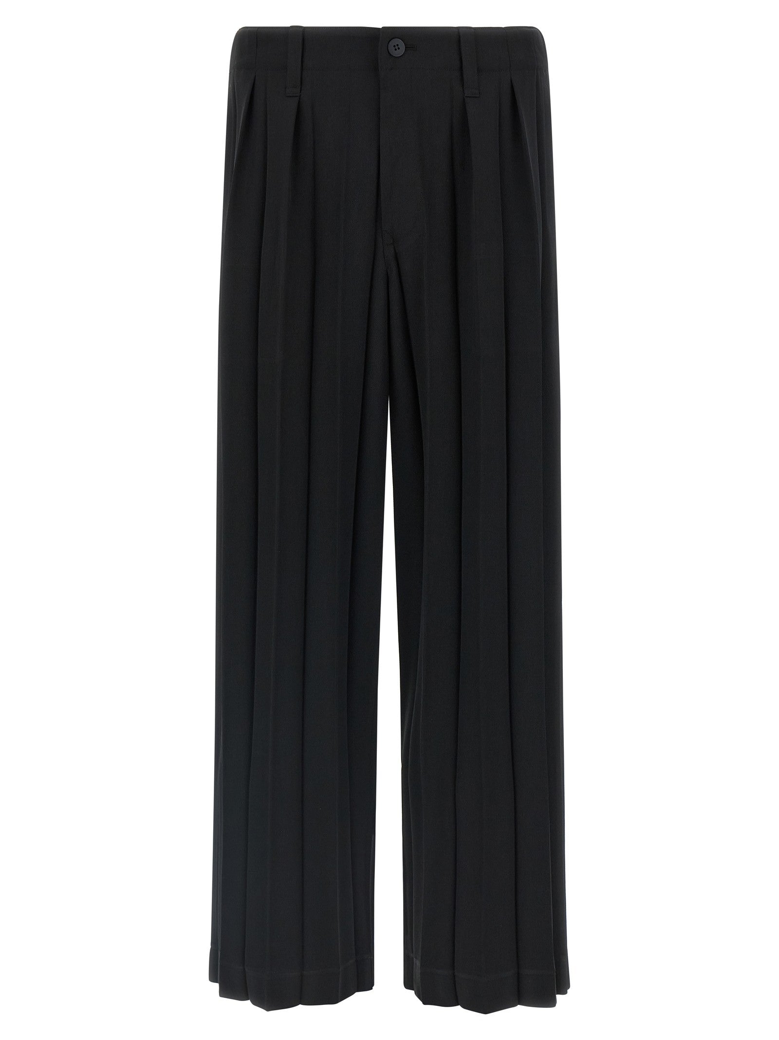 Homme Plissé Issey Miyake Edge Ensemble Pants Black