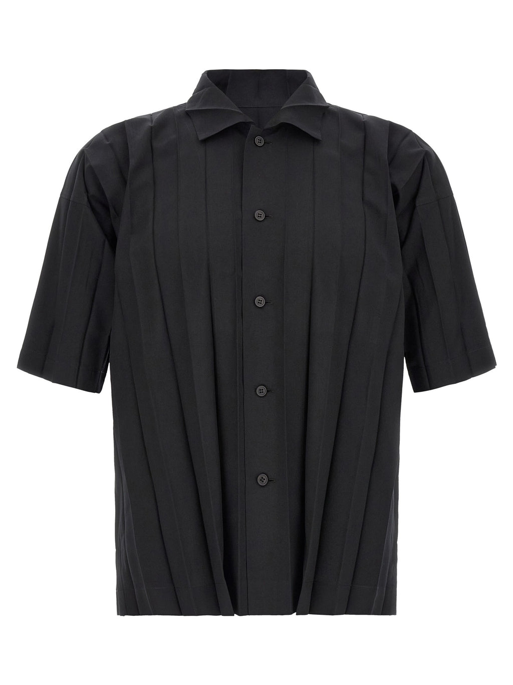 Homme Plissé Issey Miyake Edge Shirt Black