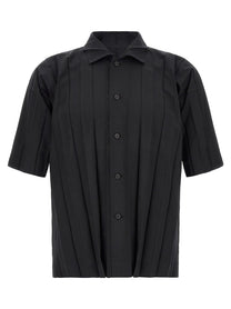 Homme Plissé Issey Miyake Edge Shirt Black