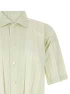 Homme Plissé Issey Miyake Edge Shirt Green, view 3