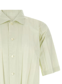 Homme Plissé Issey Miyake Edge Shirt Green