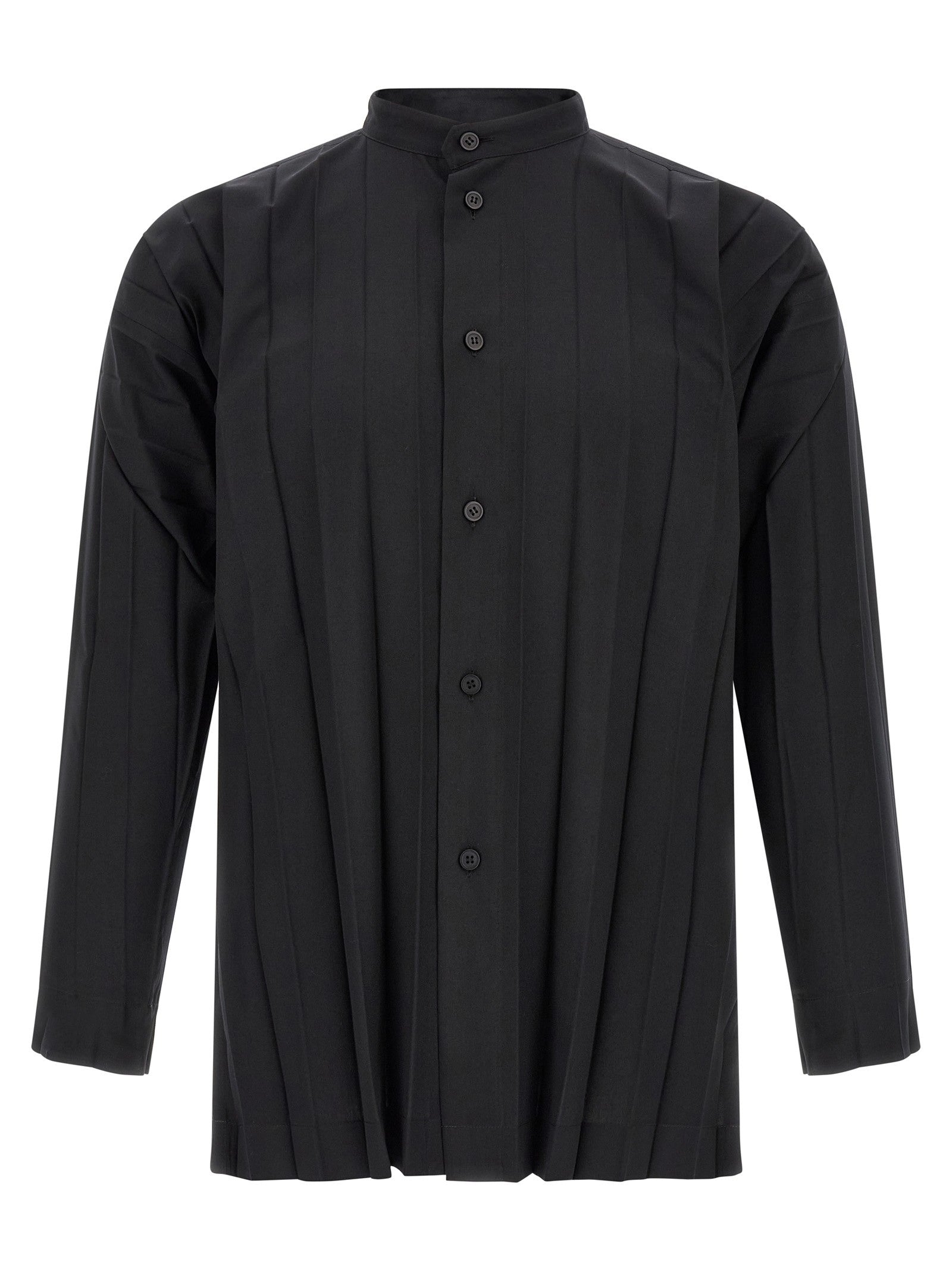 Homme Plissé Issey Miyake Edge Shirt Black