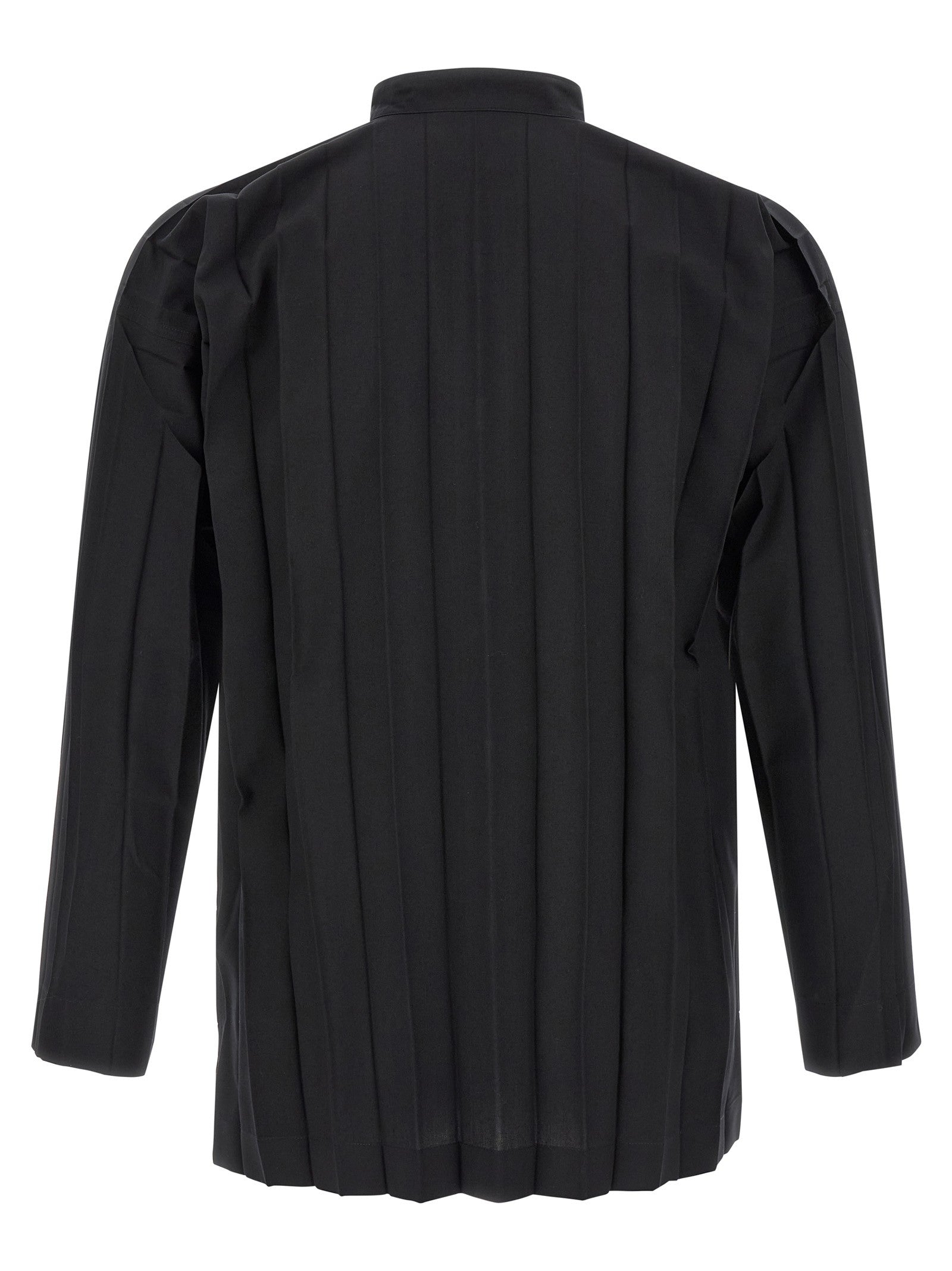 Homme Plissé Issey Miyake Edge Shirt Black