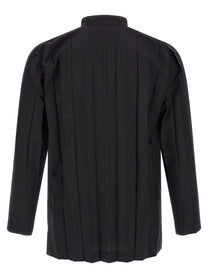 Homme Plissé Issey Miyake Edge Shirt Black