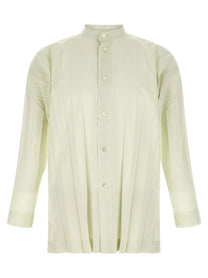 Homme Plissé Issey Miyake Edge Shirt Green