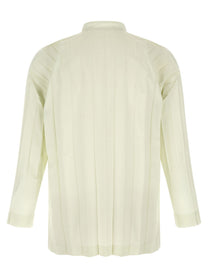 Homme Plissé Issey Miyake Edge Shirt Green