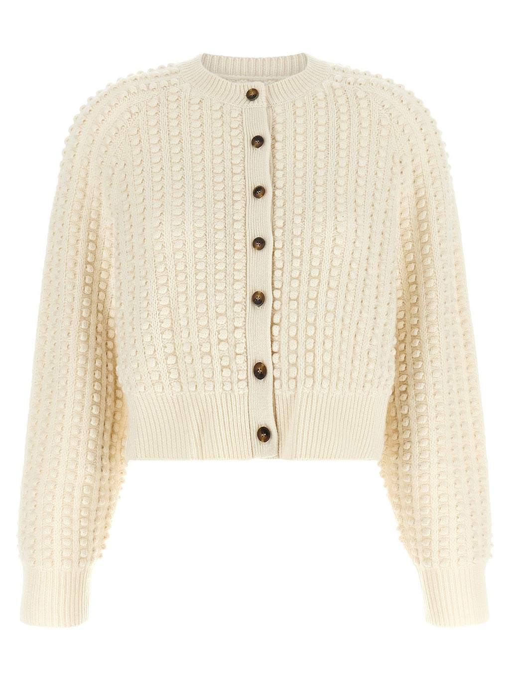 Loulou De Saison Edie Cardigan White
