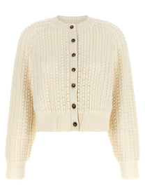 Loulou De Saison Edie Cardigan White