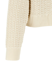 Loulou De Saison Edie Cardigan White