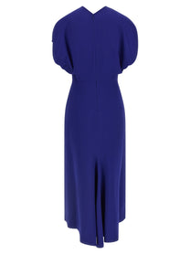 Victoria Beckham Edith Dress Blue