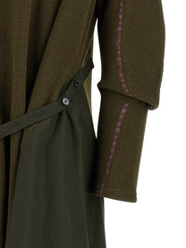 Kiko Kostadinov Edler Godet Dress Green