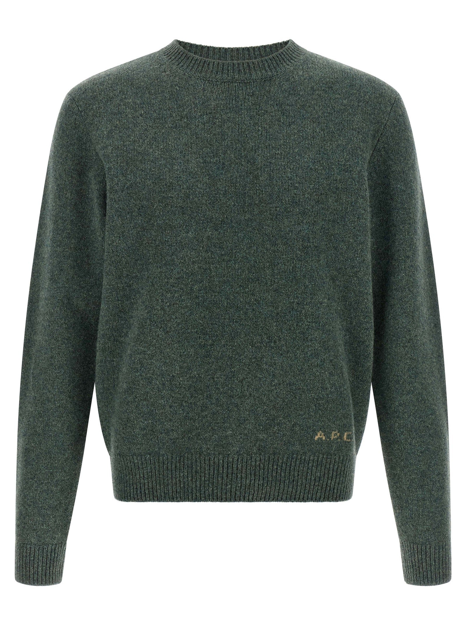 A.P.C Edmond Sweater Green