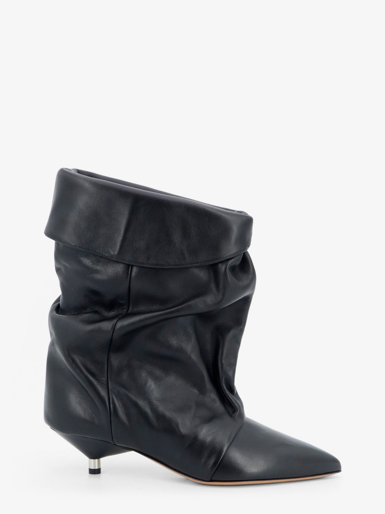 ISABEL MARANT Women's Edrik Leather Boots Black