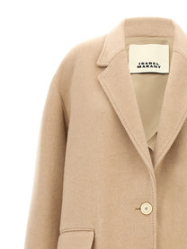ISABEL MARANT Efezia Coat Beige