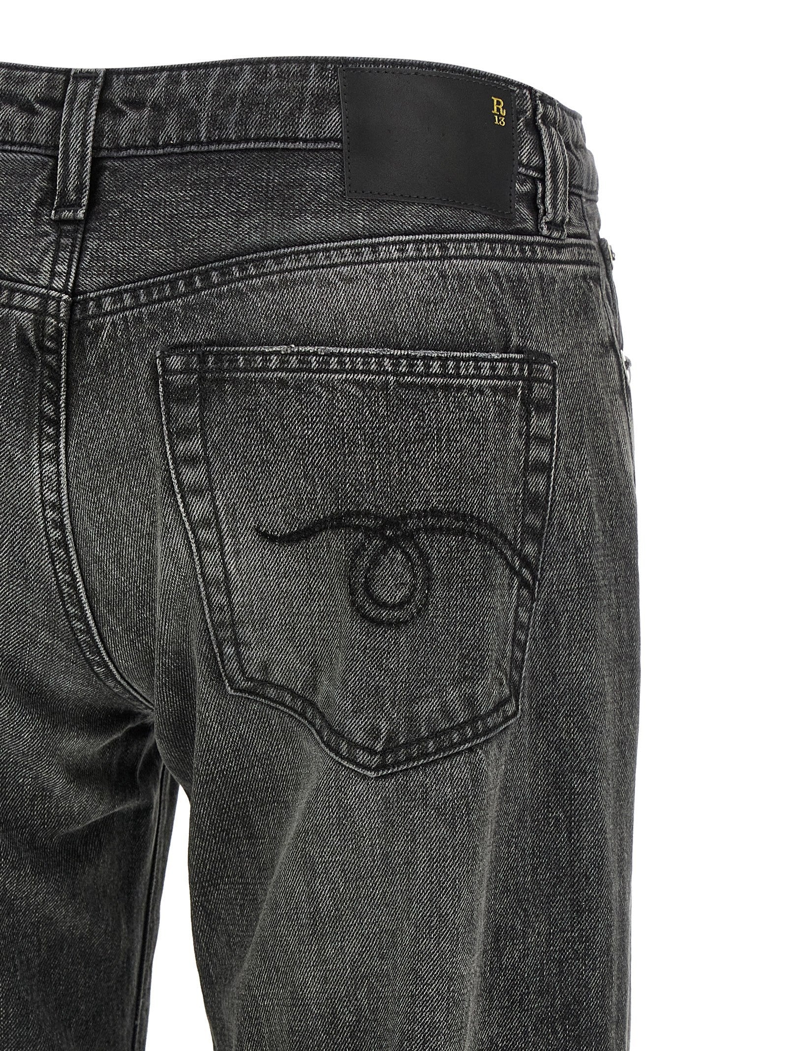 R13 Effie Jeans Grey