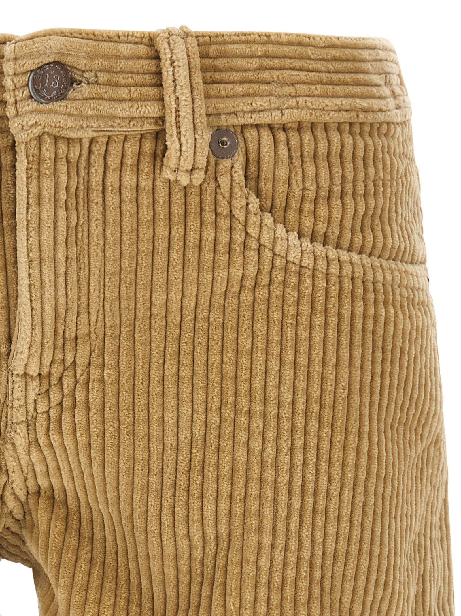 R13 Effie Shorts Beige