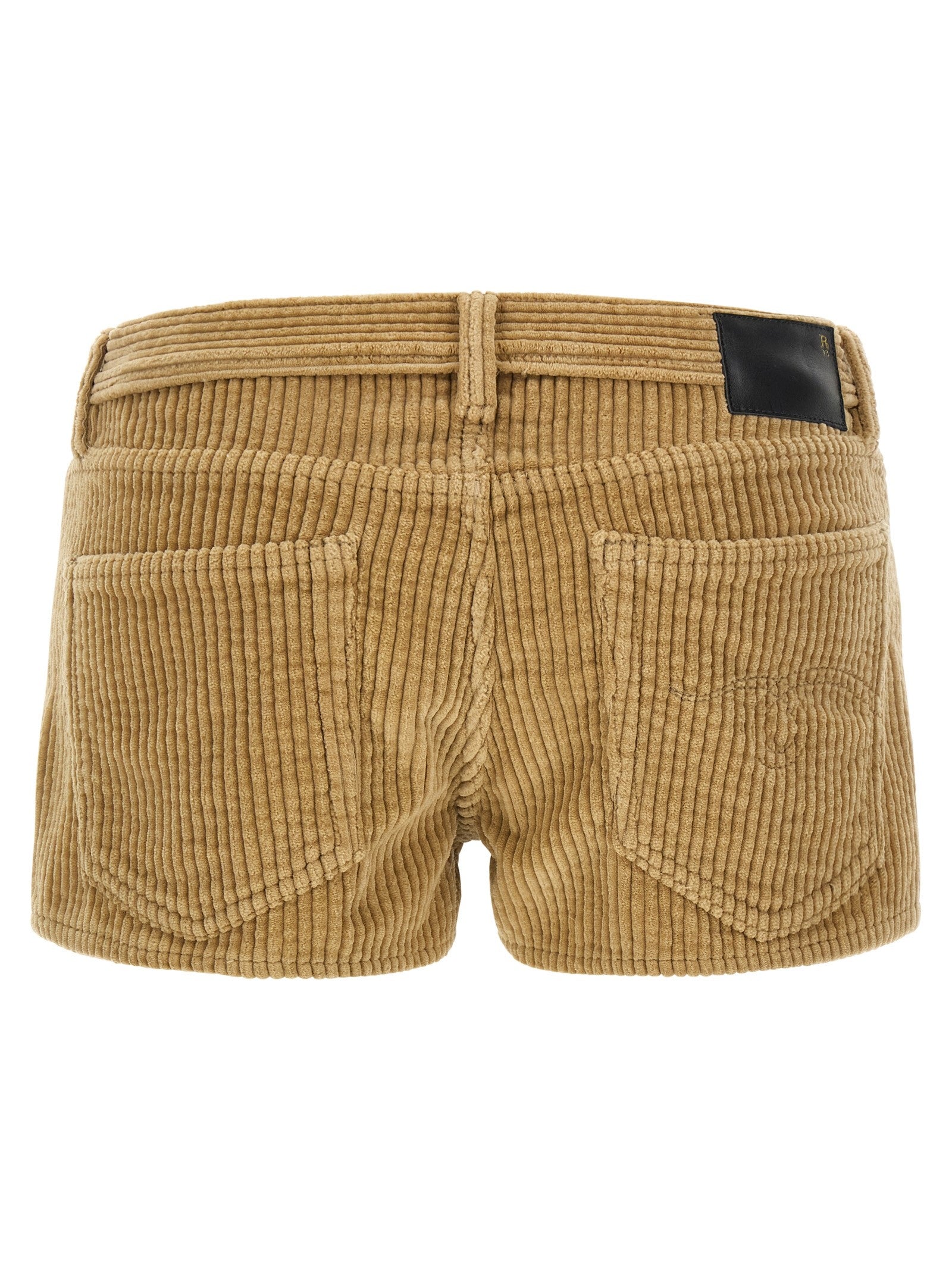 R13 Effie Shorts Beige