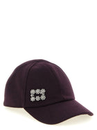 Roger Vivier Efflorescence Cap Red, view 2
