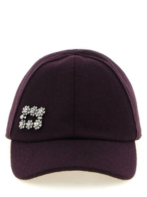 Roger Vivier Efflorescence Cap Red
