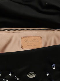 Roger Vivier Efflorescence Clutch Black