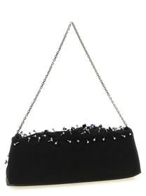Roger Vivier Efflorescence Clutch Black