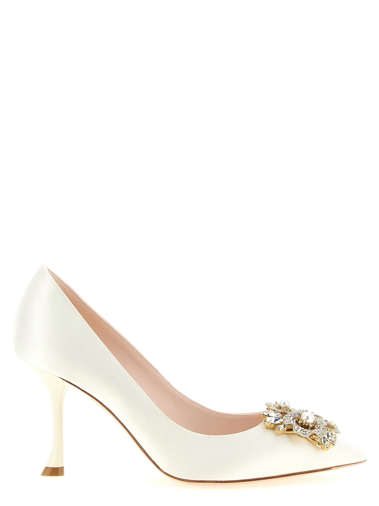 Roger Vivier Efflorescence Pumps White