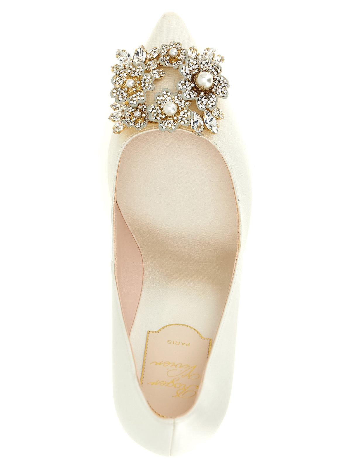 Roger Vivier Efflorescence Pumps White