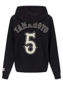 Y-3 Gfx Hoodie Black