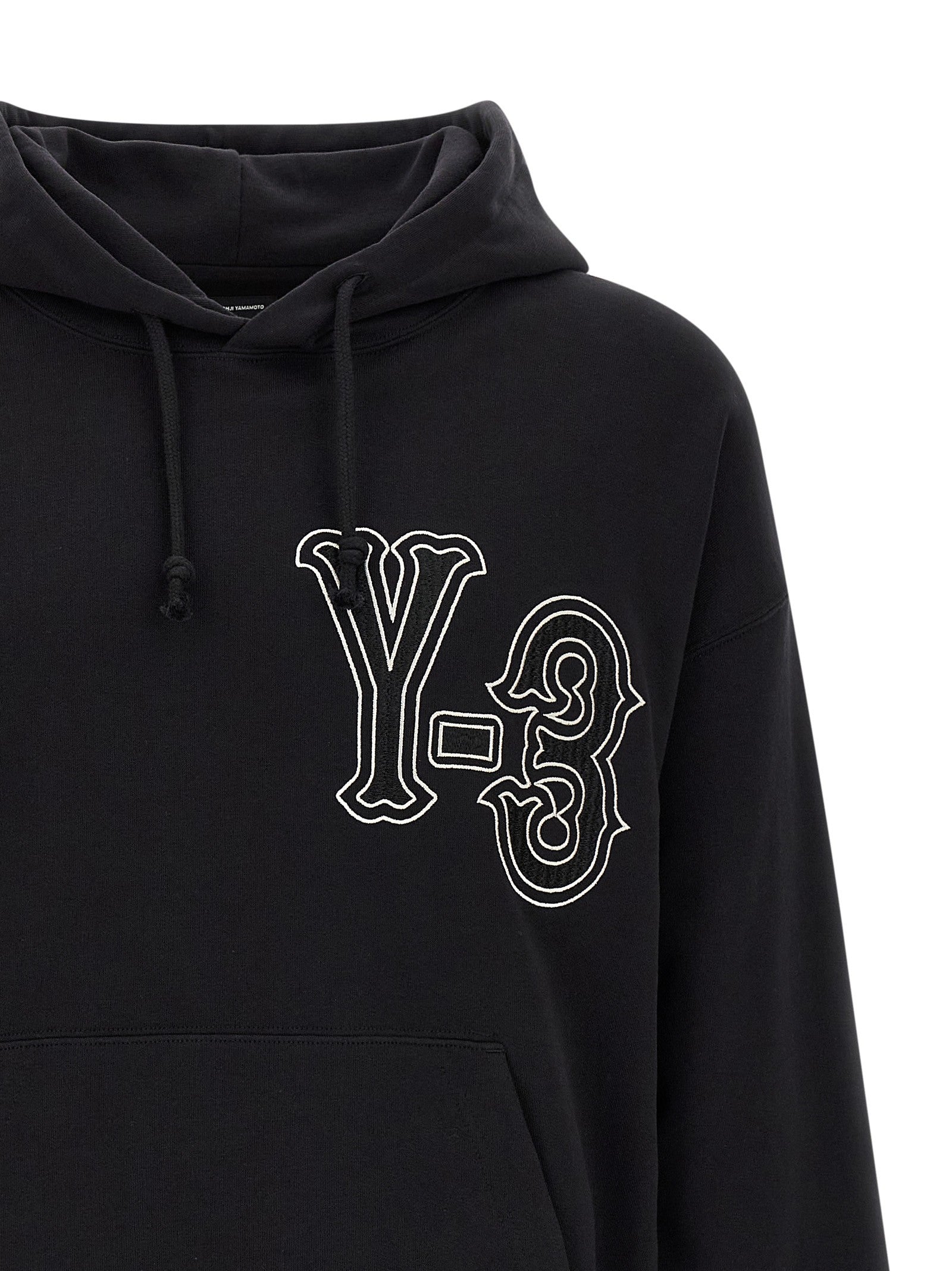 Y-3 Gfx Hoodie Black