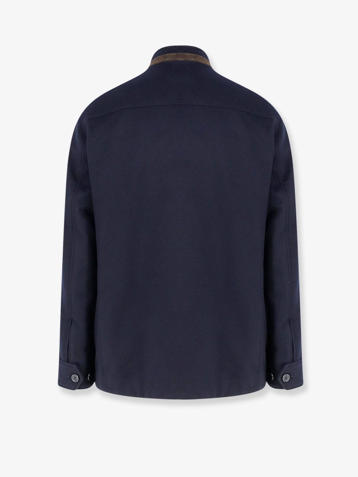 Loro Piana Men's Elan Cashmere Coat Blue