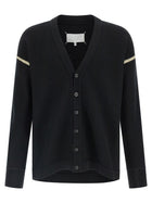 Maison Margiela Elbow Patch Cardigan Black
