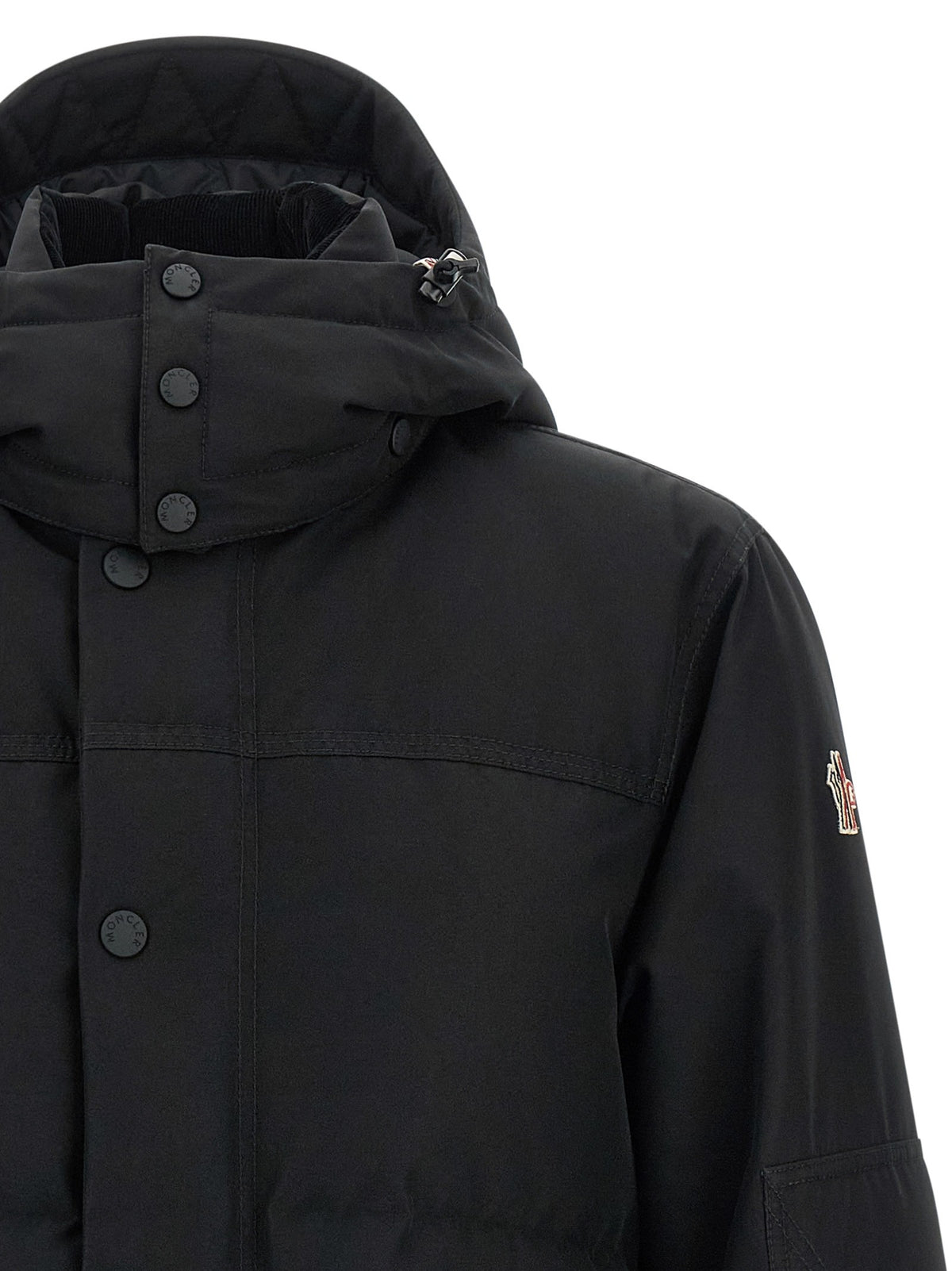 Moncler Grenoble Elfin Down Jacket Black, view 4