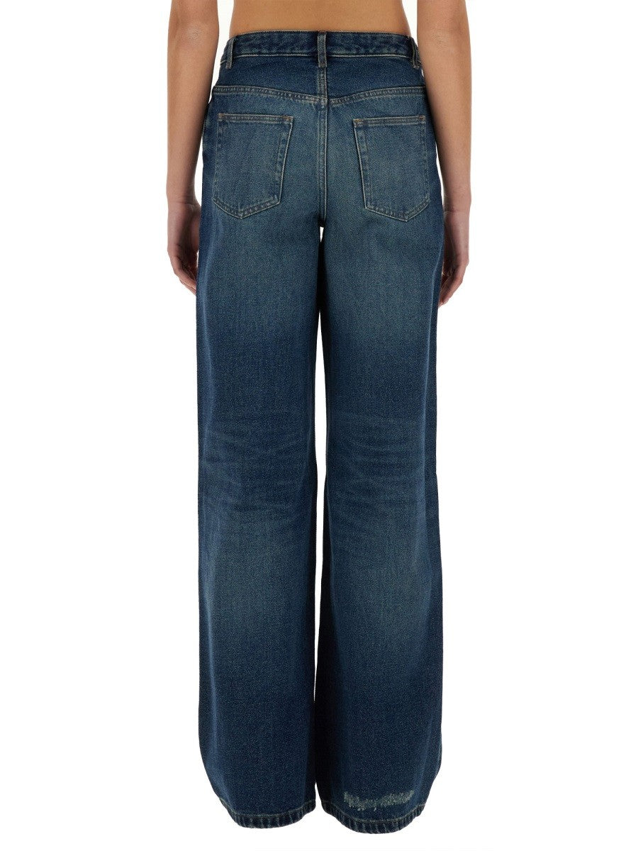 A.P.C Women's Elisabeth Jeans Blue