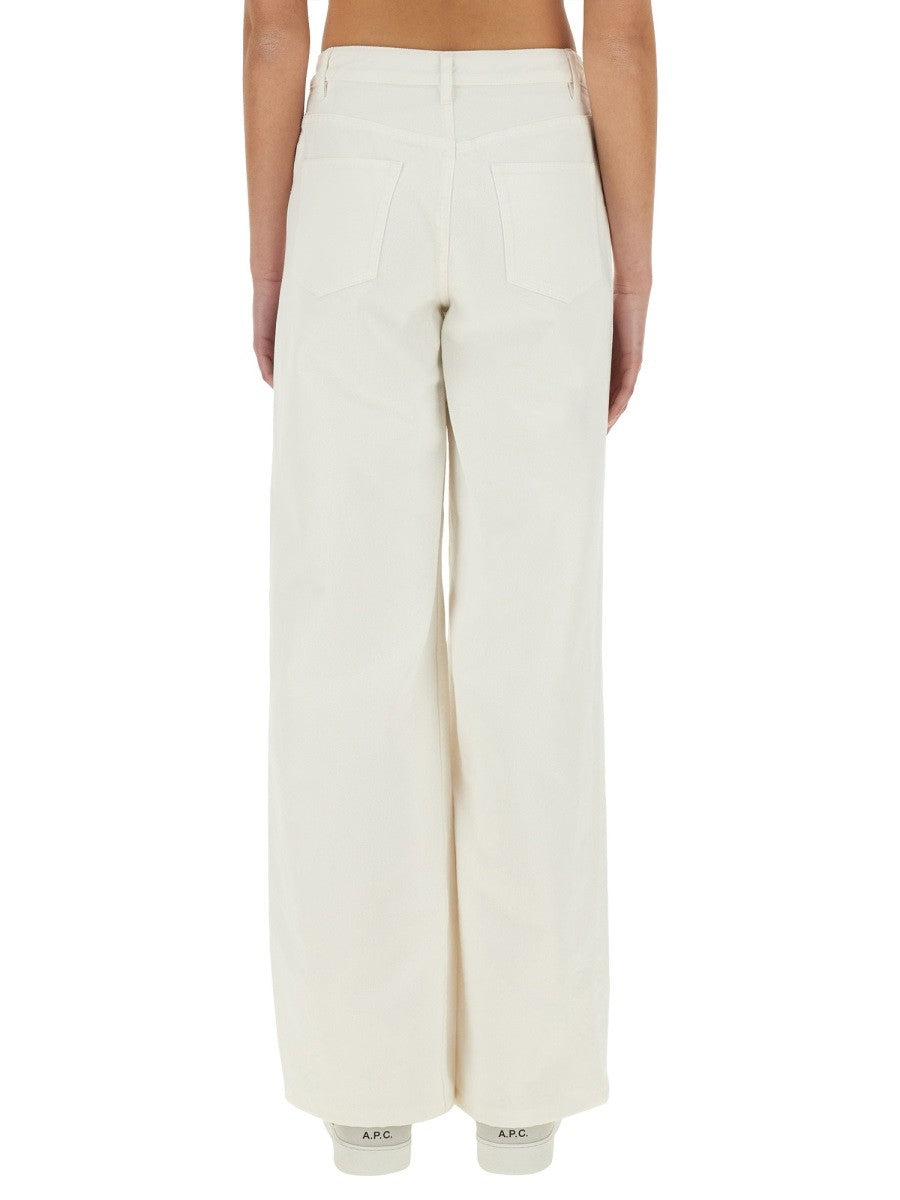 A.P.C Women's Elisabeth Jeans White