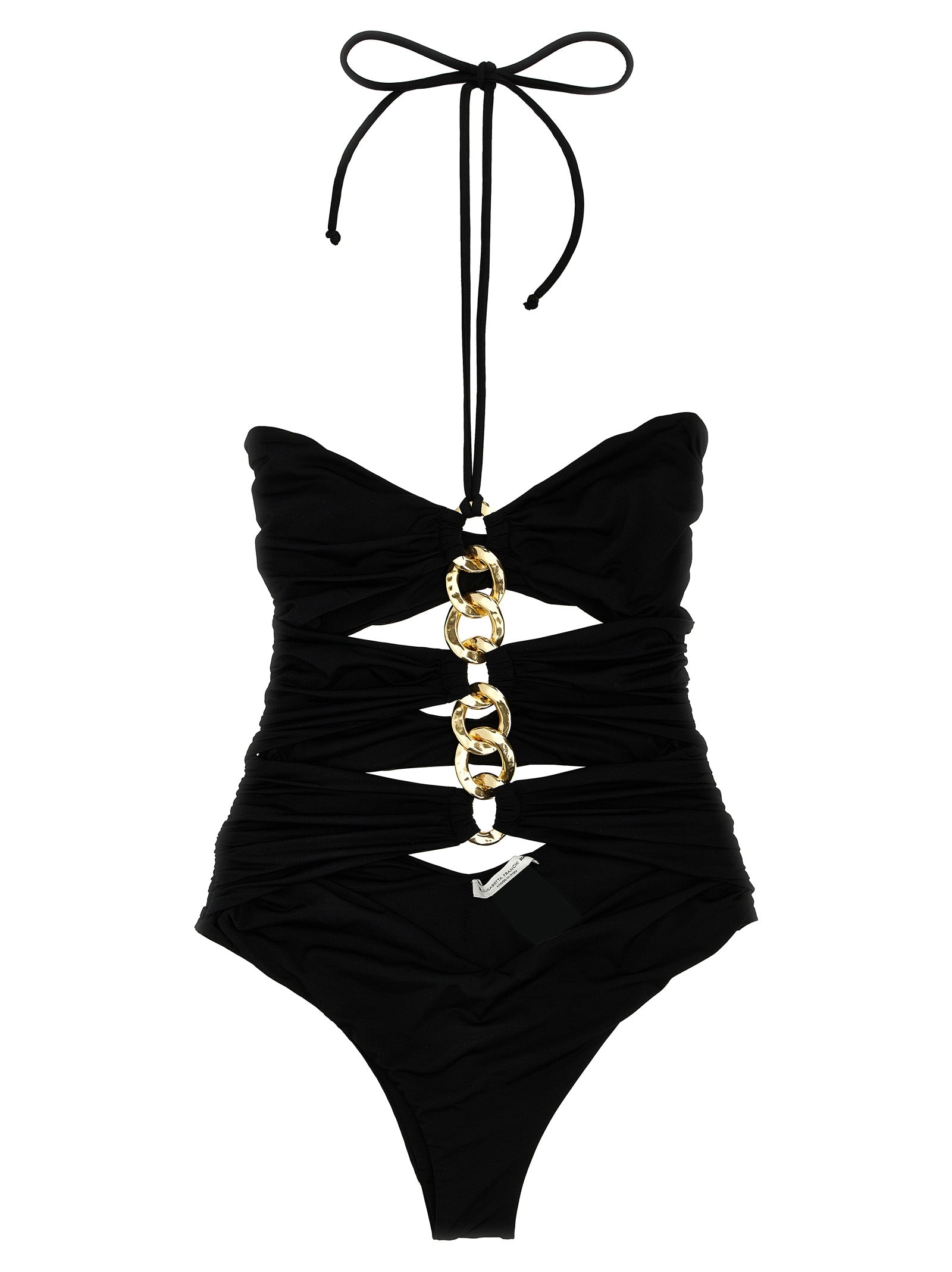 ELISABETTA FRANCHI - ELISABETTA FRANCHI - Chain one-piece swimsuit - Women’s Clothing