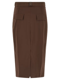 ELISABETTA FRANCHI - ELISABETTA FRANCHI - Belt skirt - Women’s Bottoms