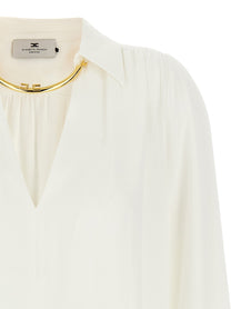 ELISABETTA FRANCHI - ELISABETTA FRANCHI - Necklace shirt - Women’s Tops