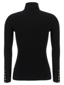 ELISABETTA FRANCHI - ELISABETTA FRANCHI - Ribbed turtleneck sweater - Women’s Knitwear