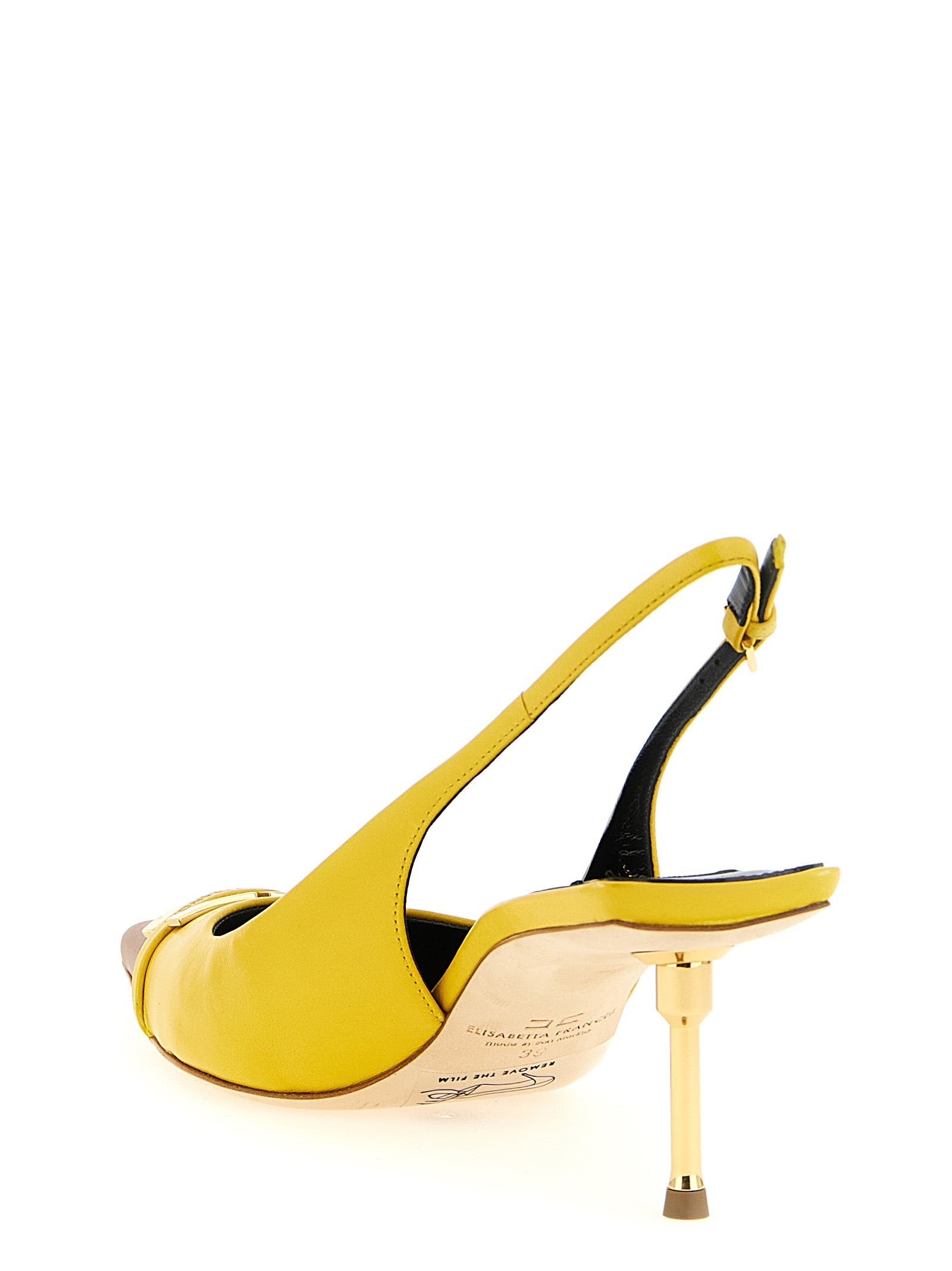 ELISABETTA FRANCHI - ELISABETTA FRANCHI - Leather slingback - Women’s Shoes
