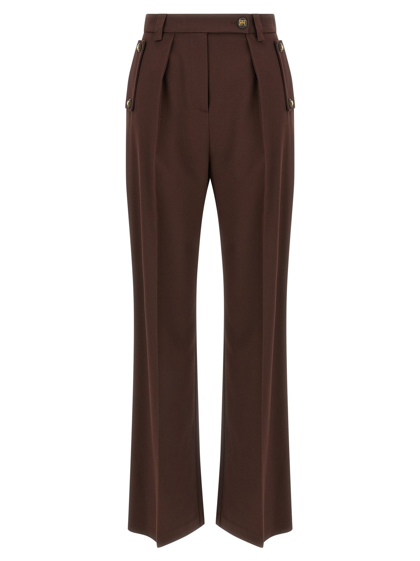 ELISABETTA FRANCHI - ELISABETTA FRANCHI - Palazzo pants - Women’s Pants