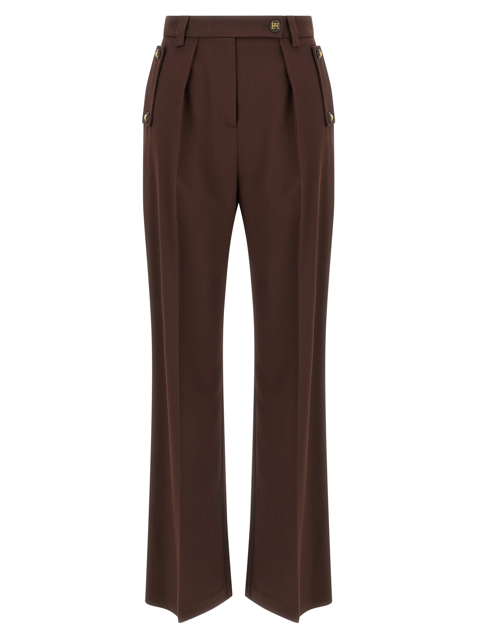 ELISABETTA FRANCHI - ELISABETTA FRANCHI - Palazzo pants - Women’s Pants